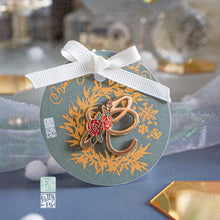 Load image into Gallery viewer, Floral Alphabet Enamel Pin Collection