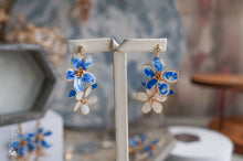 Load image into Gallery viewer, December Blues Earrings
