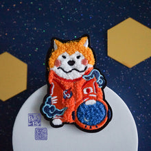 Load image into Gallery viewer, Space Shiba Towel Patch

