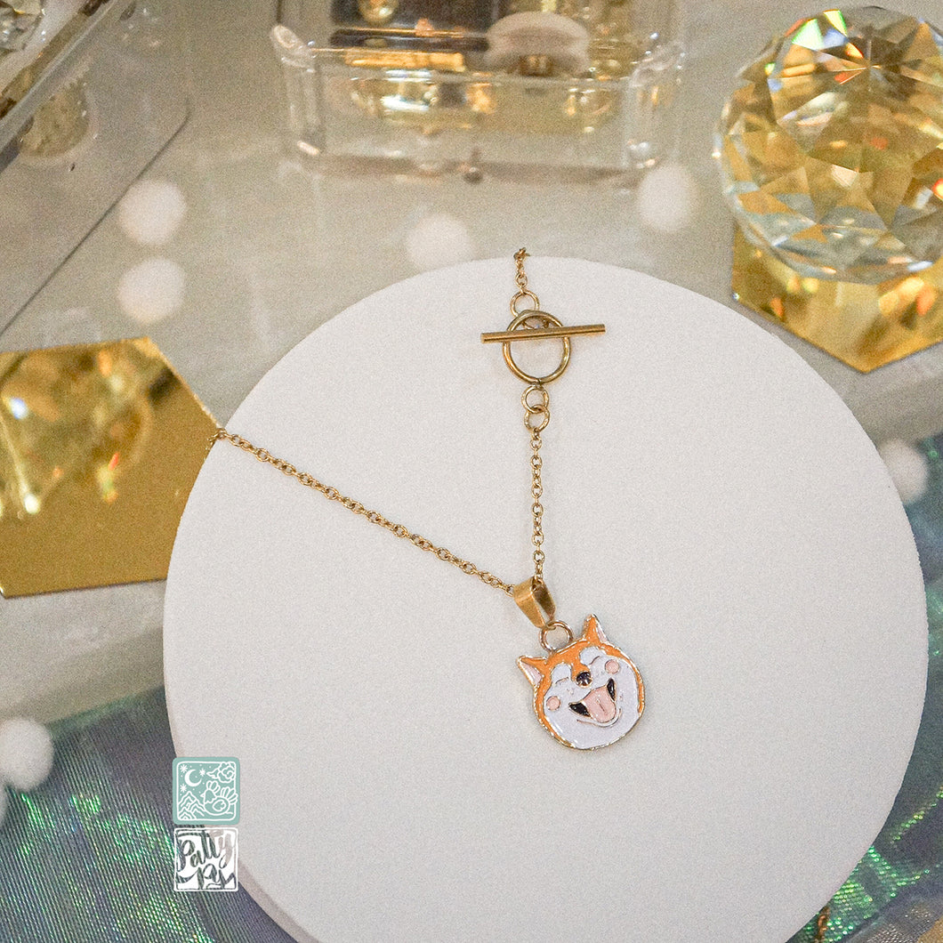 Shiba inu outlet necklace