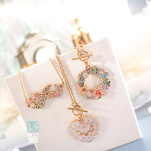 Load image into Gallery viewer, Sakura Heart Necklace
