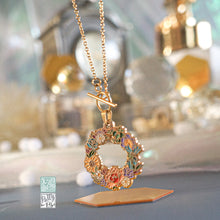 Load image into Gallery viewer, Spring Wreath Necklace

