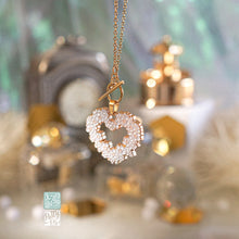 Load image into Gallery viewer, Sakura Heart Necklace

