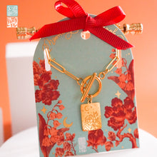 Load image into Gallery viewer, Peony in the Night Necklace
