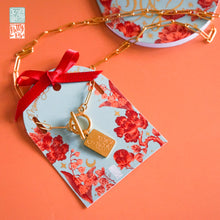 Load image into Gallery viewer, Peony in the Night Necklace
