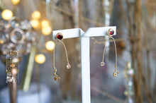 Load image into Gallery viewer, Cherry Wine Earrings
