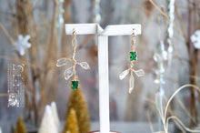 Load image into Gallery viewer, Lush Emerald Earrings
